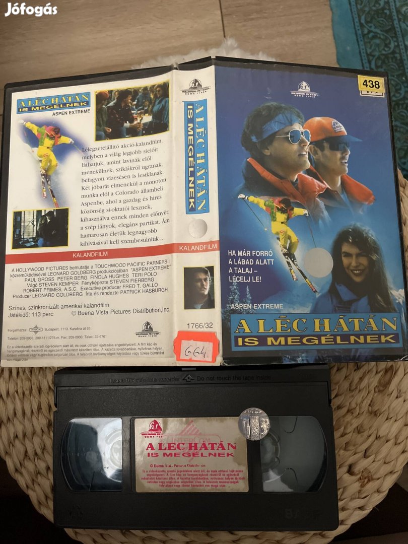 A léc hátán is megélnek vhs film