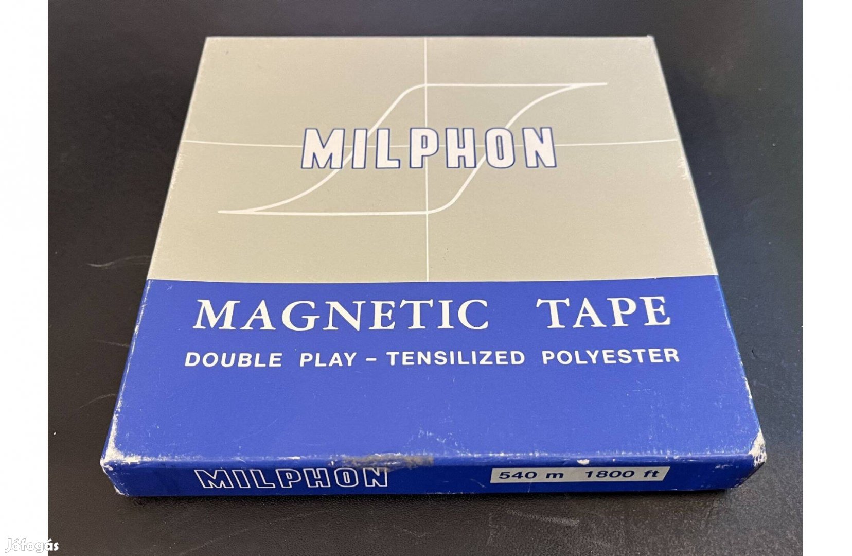 A legendás (kék) Milphon magnószalag magnetofon orsós szalag