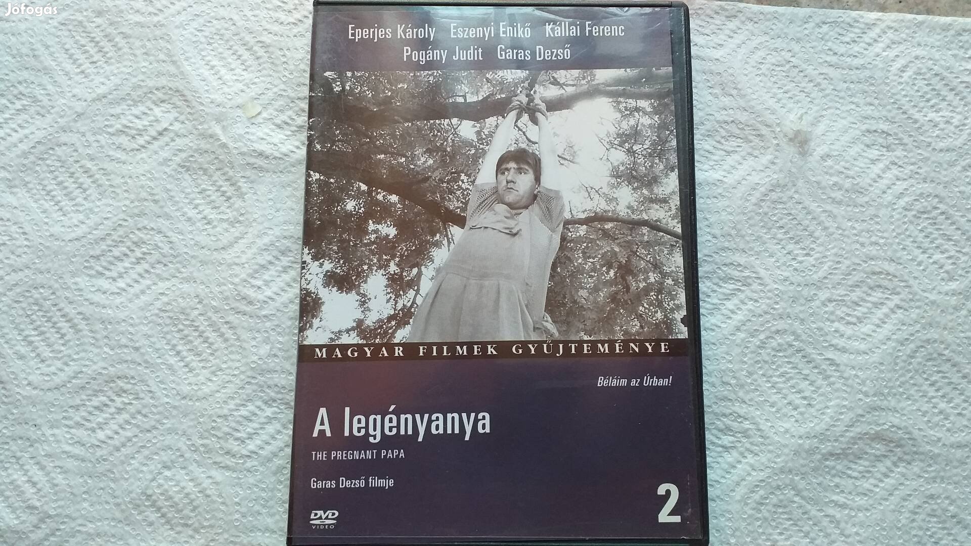 A legényanya vígjáték DVD film-Eperjes Károly