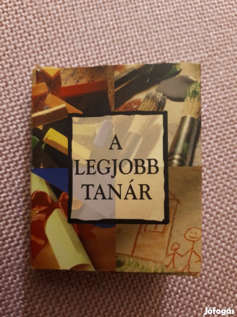 A legjobb tanár minikönyv idézetes könyvecske