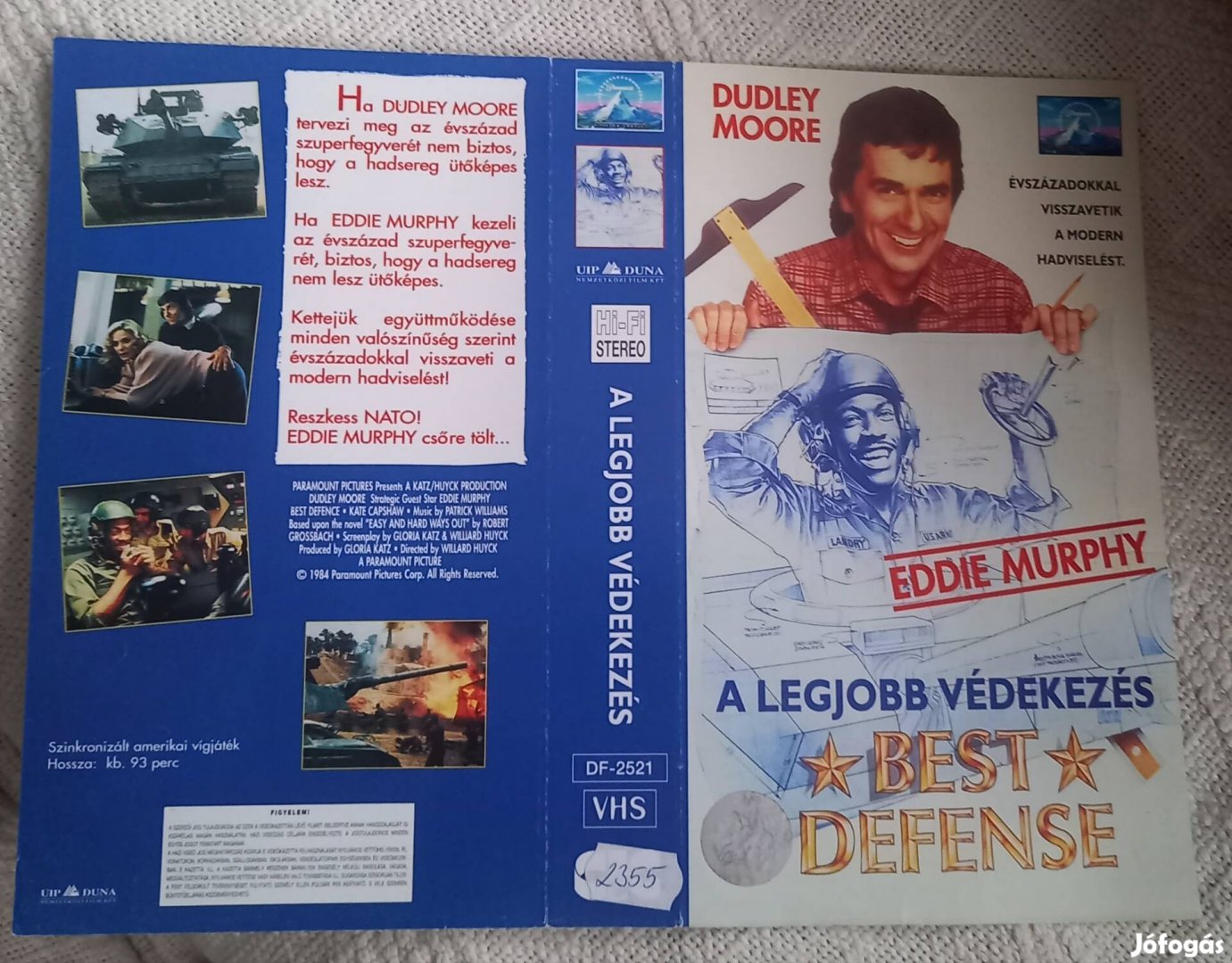 A legjobb védekezés - vígjáték vhs - Eddie Murphy