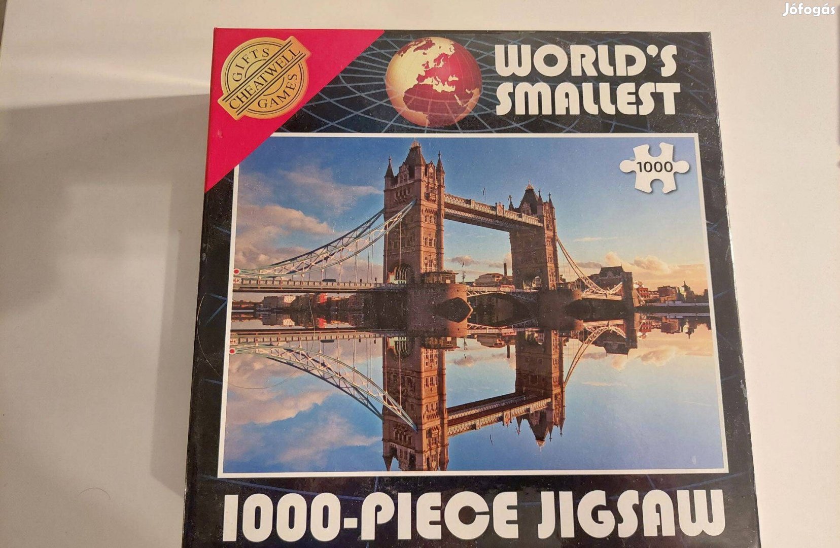 A legkisebb 1000 darabos puzzle a világon, hiánytalan,