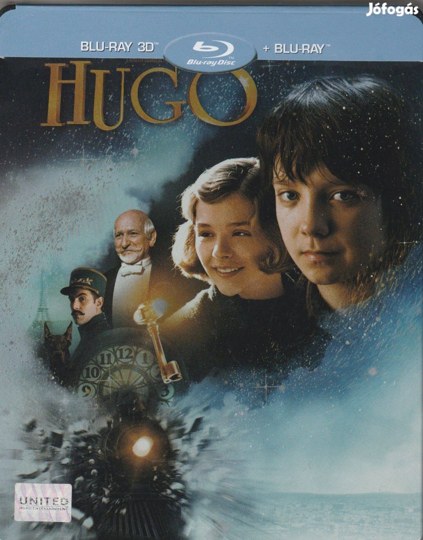 A leleményes Hugo Blu-Ray Steelbook