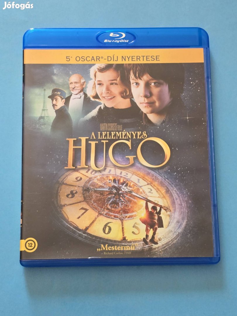 A leleményes Hugo blu-ray