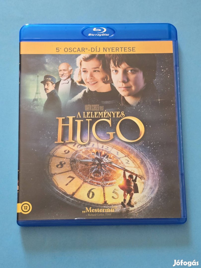 A leleményes Hugo blu-ray