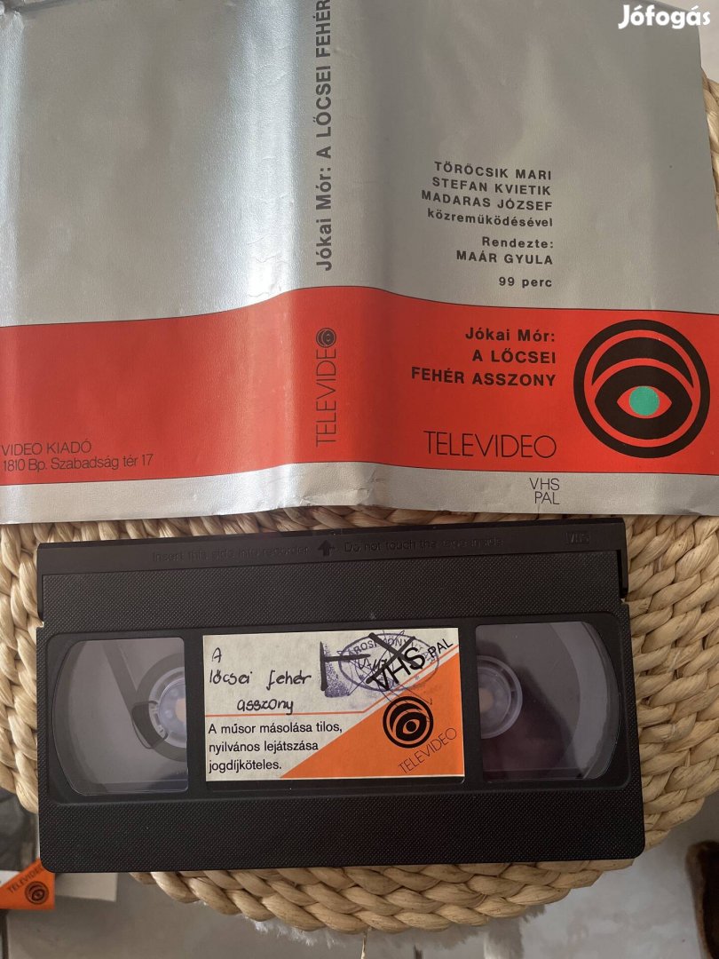 A lőcsei fehér asszony vhs televideo vhs