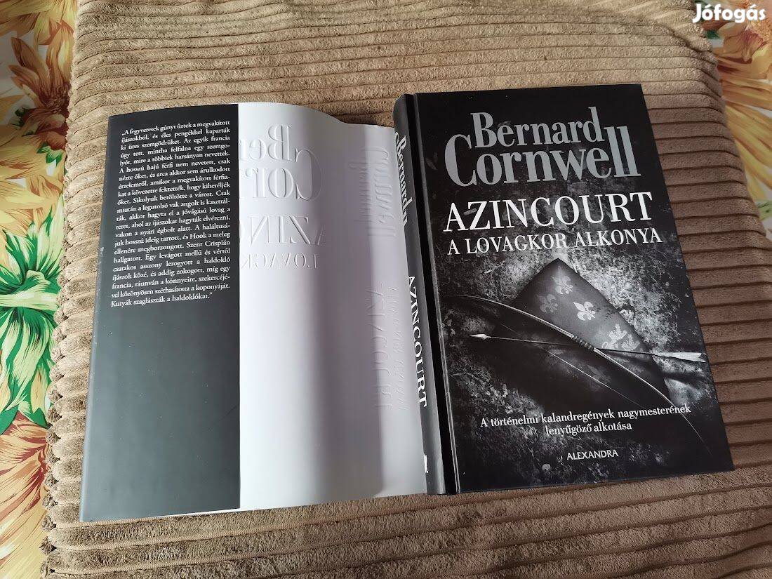 A lovagkor alkonya Azincourt Bernard Cornwell új