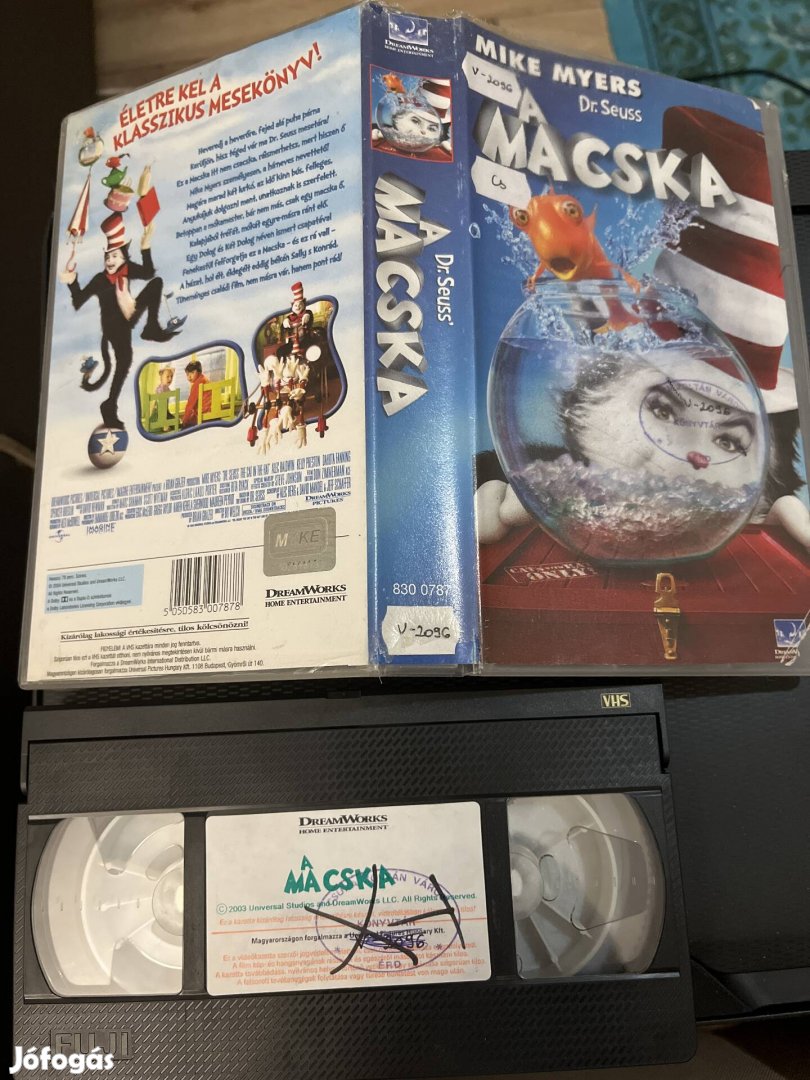 A macska vhs kazetta