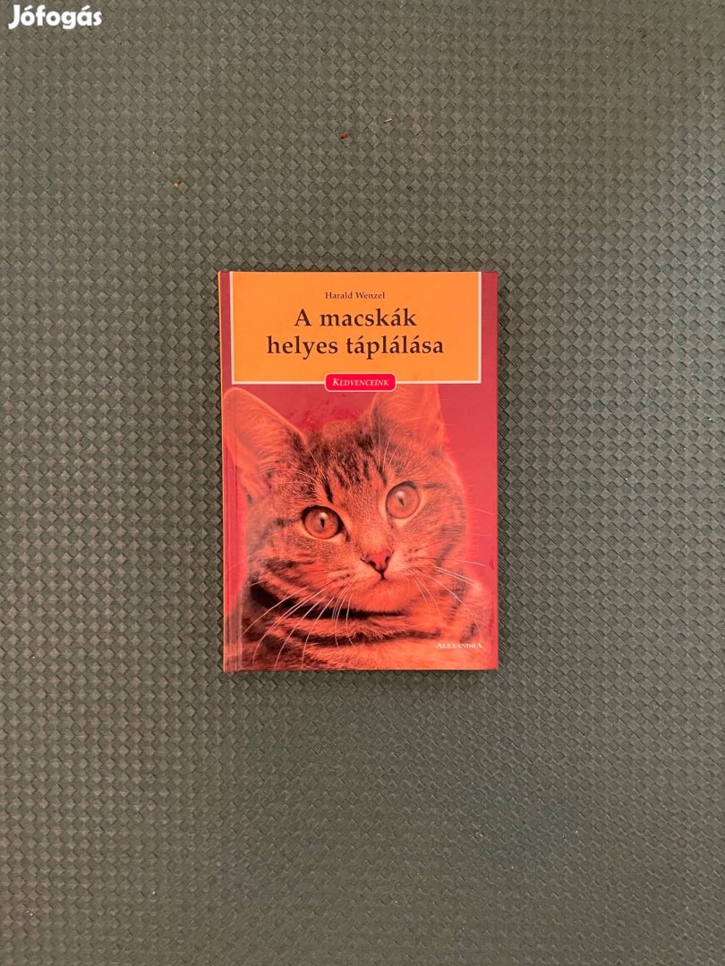 A macskák helyes táplálása könyv