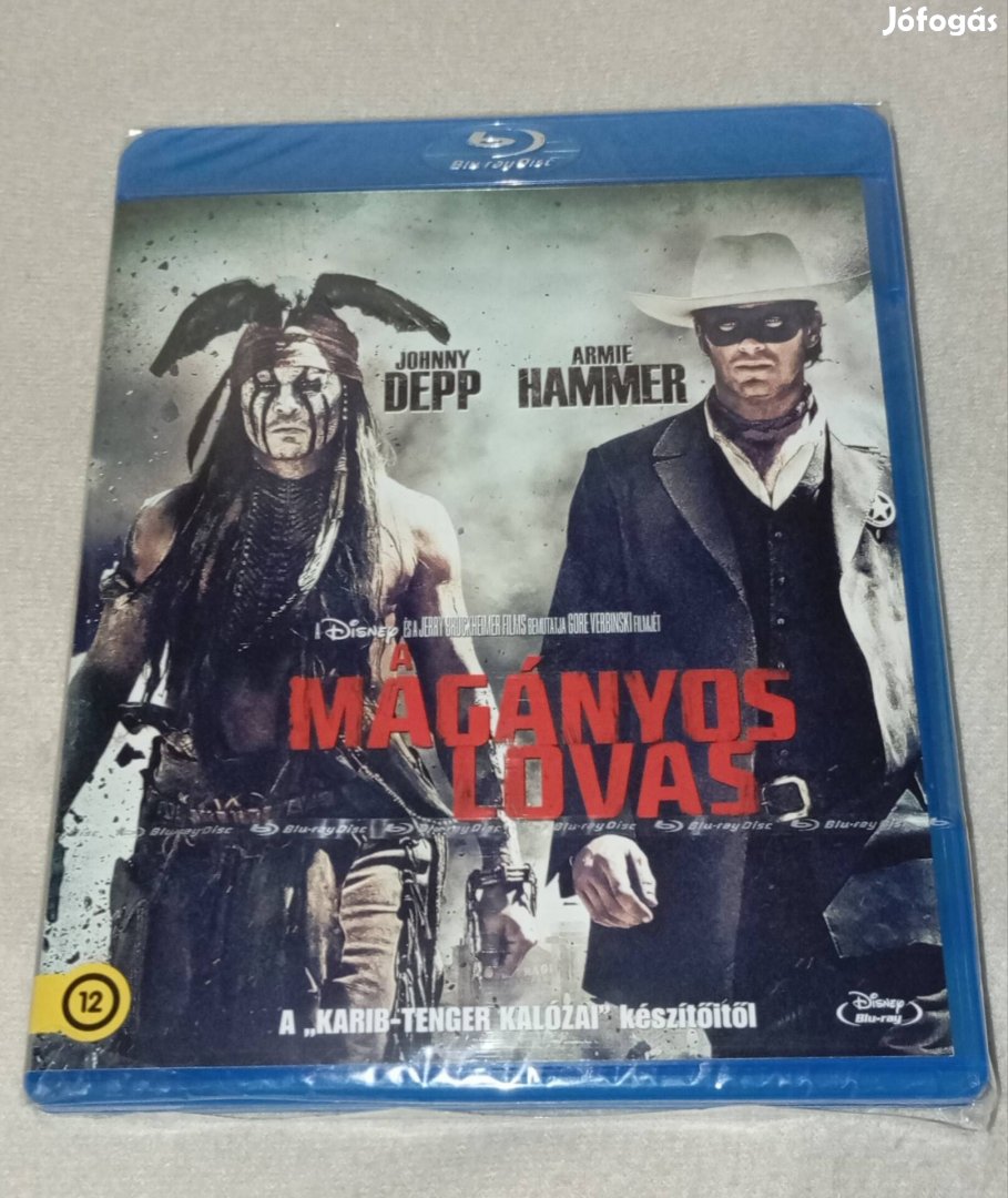 A magányos lovas Magyar Kiadású Blu-ray Film 