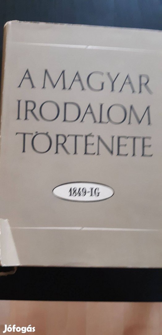 A magyar irodalom története, három kötet