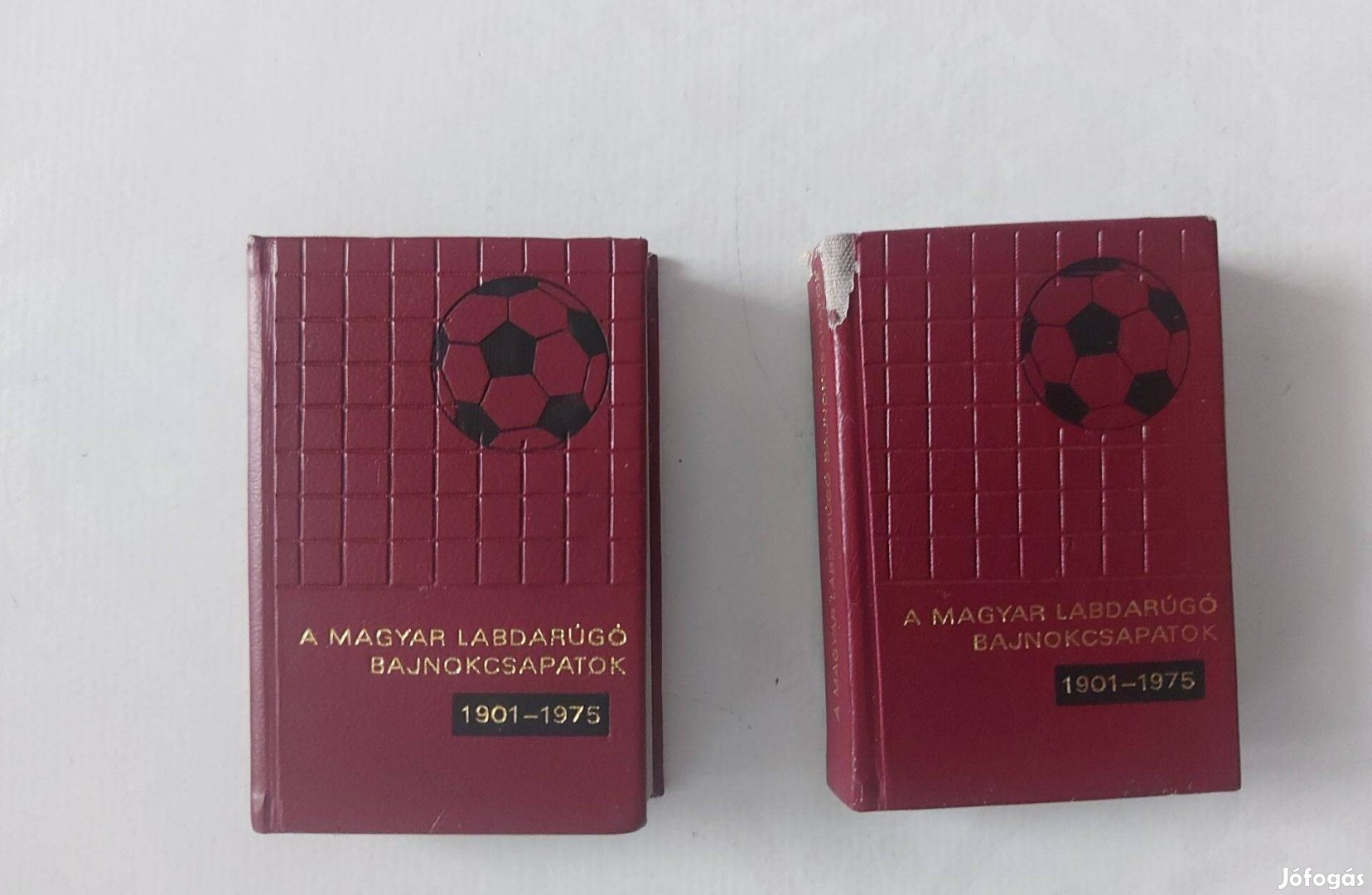 A magyar labdarúgó bajnokcsapatok 1901-1975 (minikönyv)