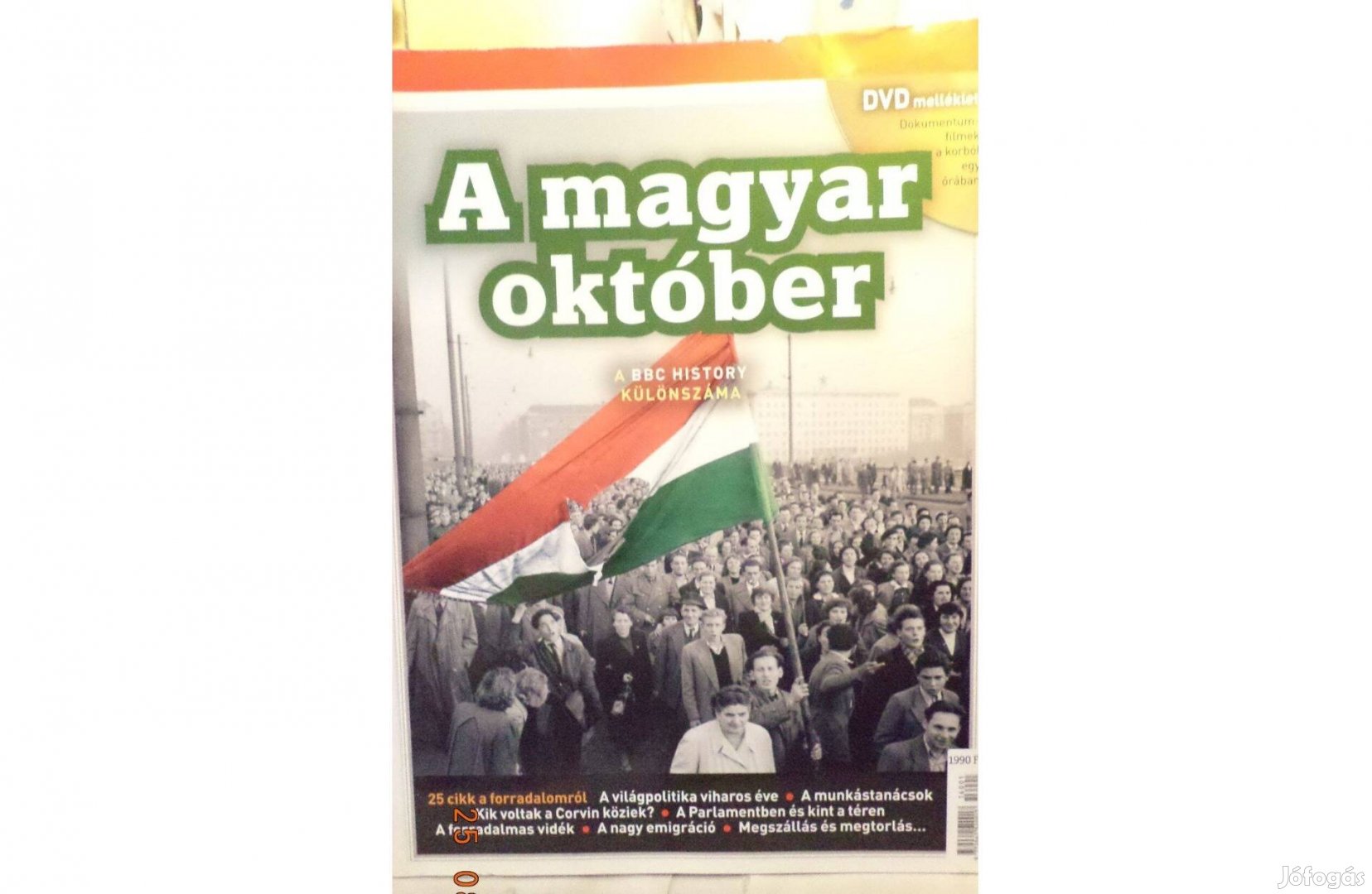 A magyar október - a BBC History különszám + DVD