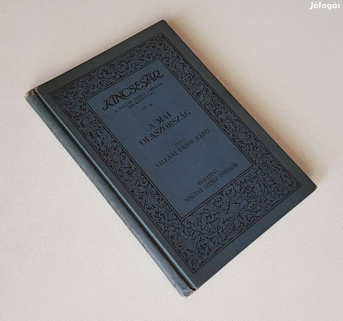 A mai Olaszország báró Villani Lajos 1935 Kincsestár 30. Fasizmus
