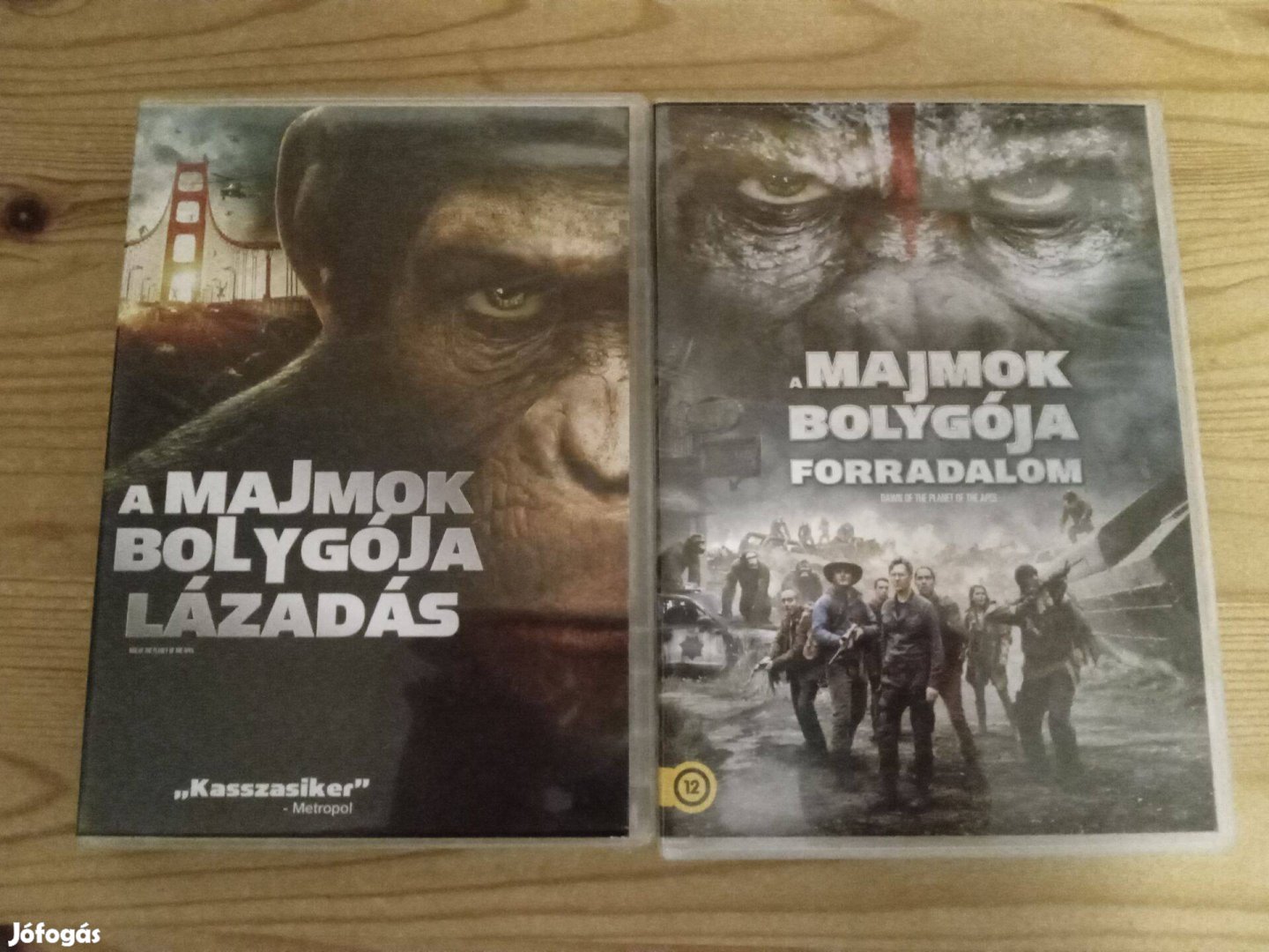 A majmok bolygója 1-2 DVD