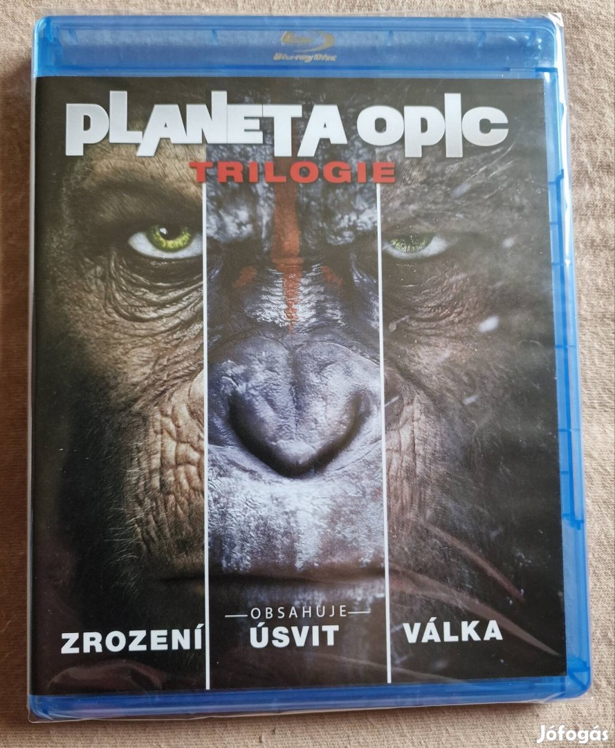 A majmok bolygója 1-3. gyűjtemény blu-ray 