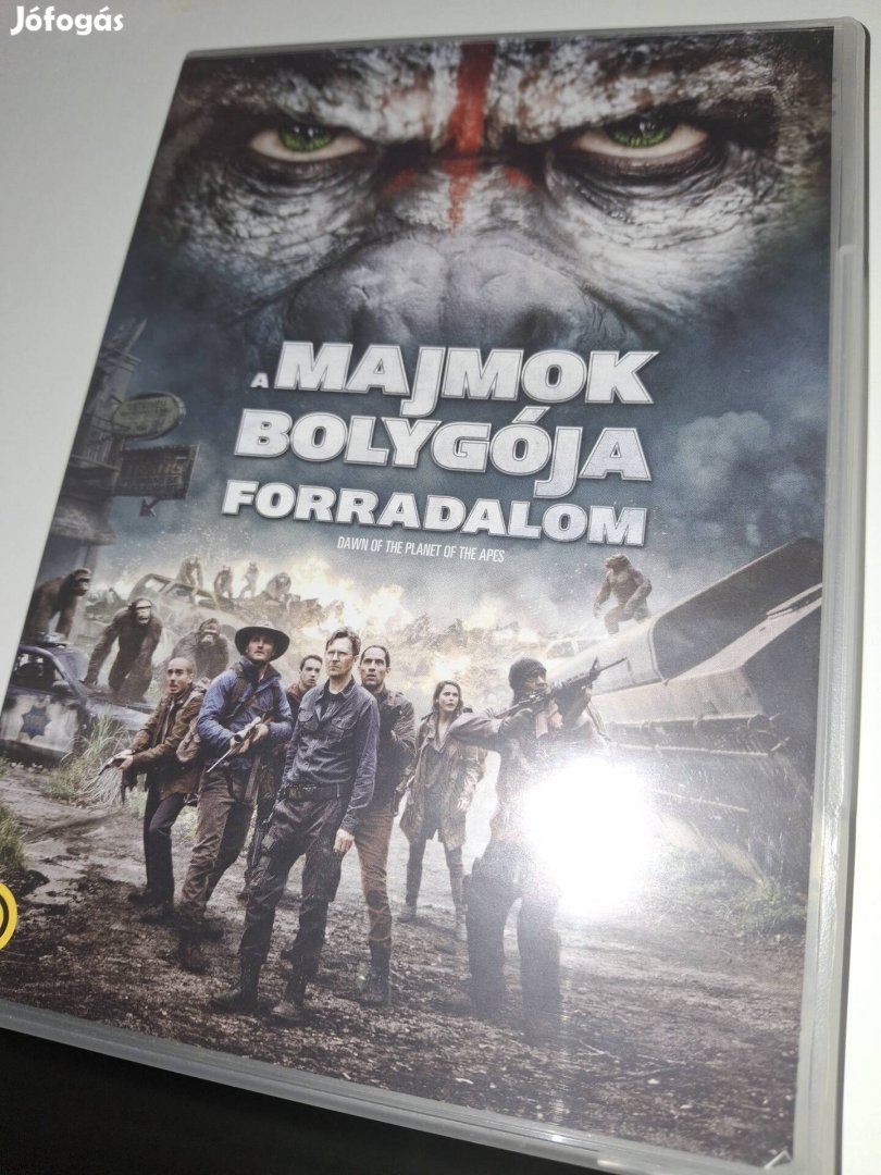 A majmok bolygója Forradalom DVD Film