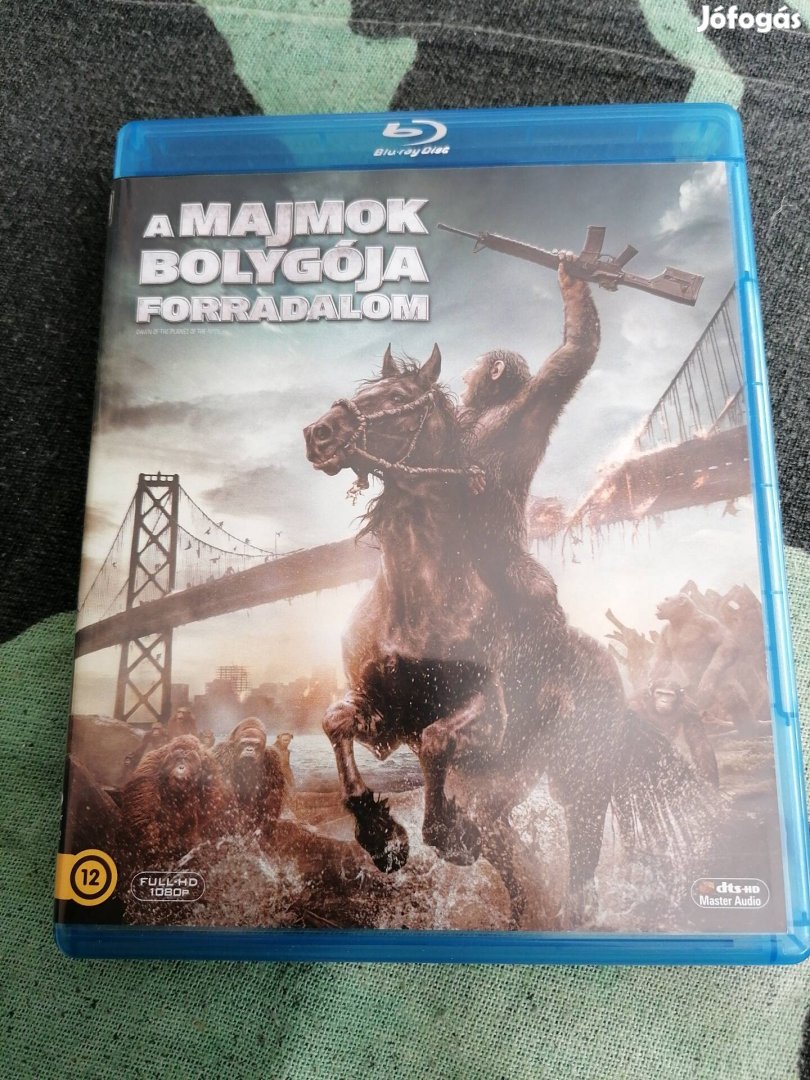 A majmok bolygója - Forradalom blue ray 