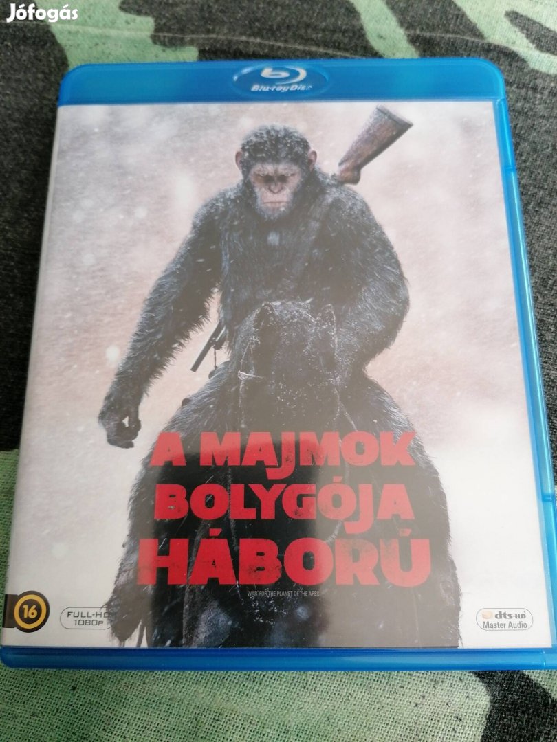 A majmok bolygója - Háború blue ray 