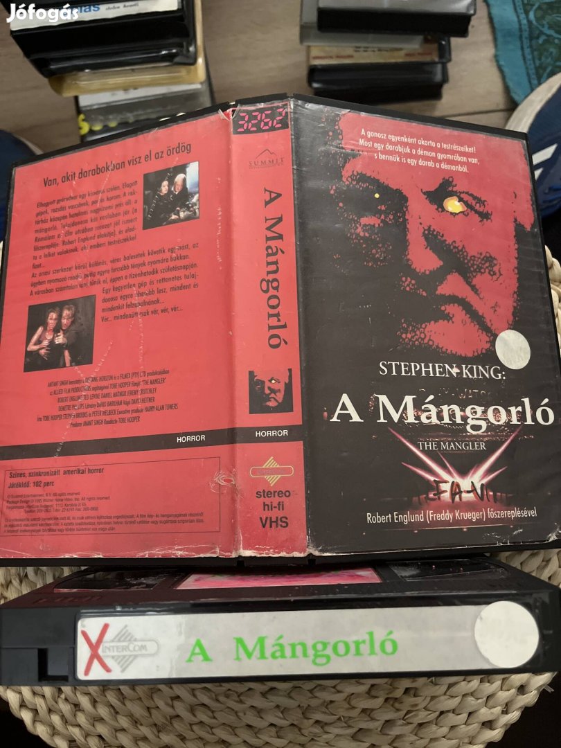 A mángorló vhs