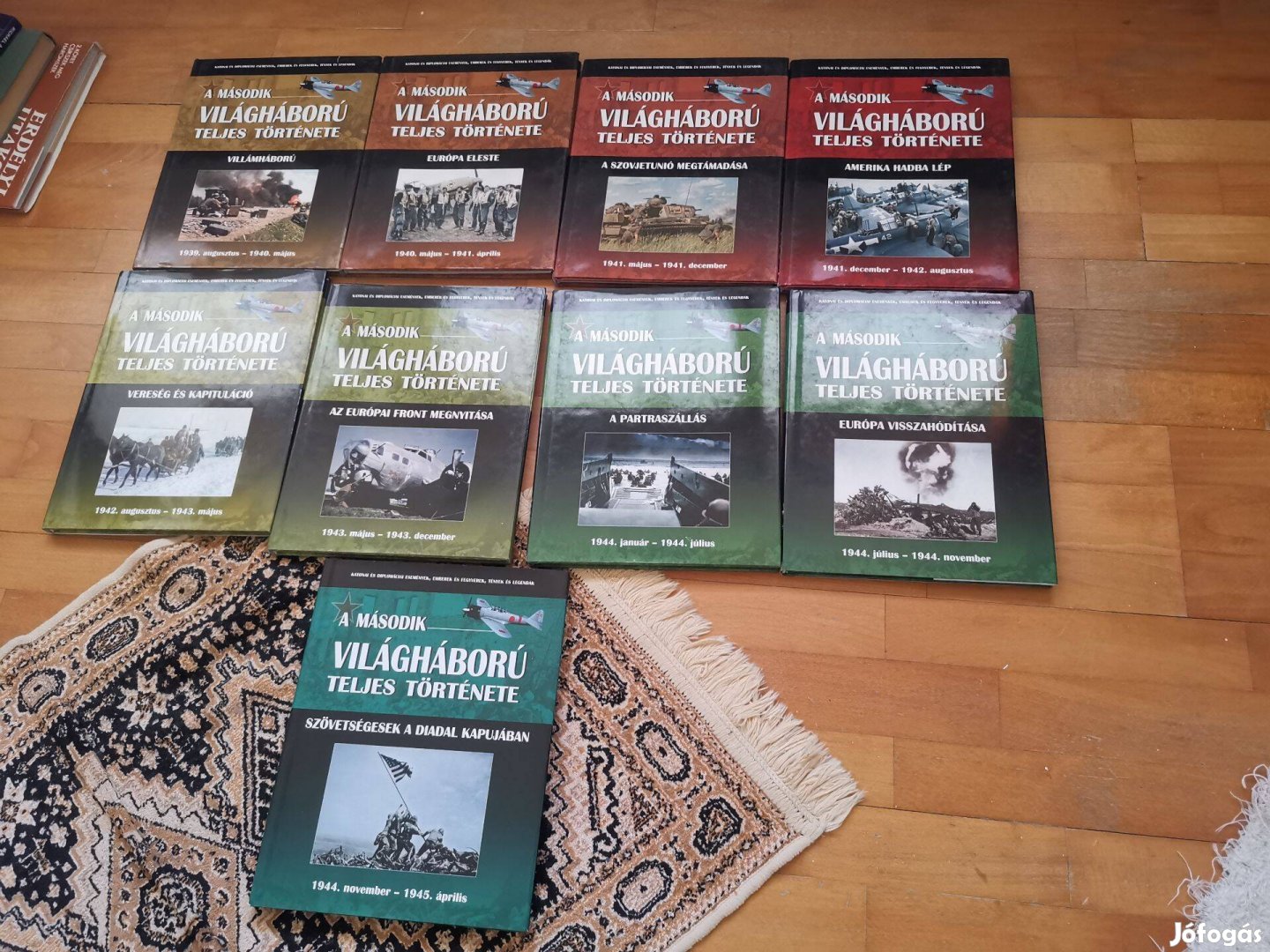 A második világháború teljes története sorozat 1-9