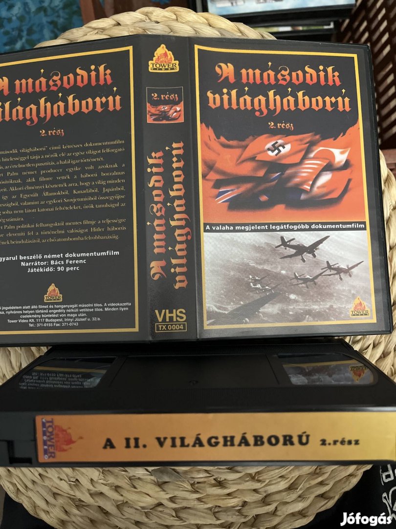 A második világháború vhs