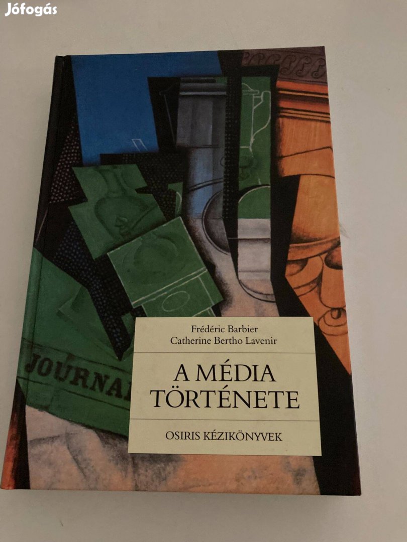 A média története c. könyv eladó