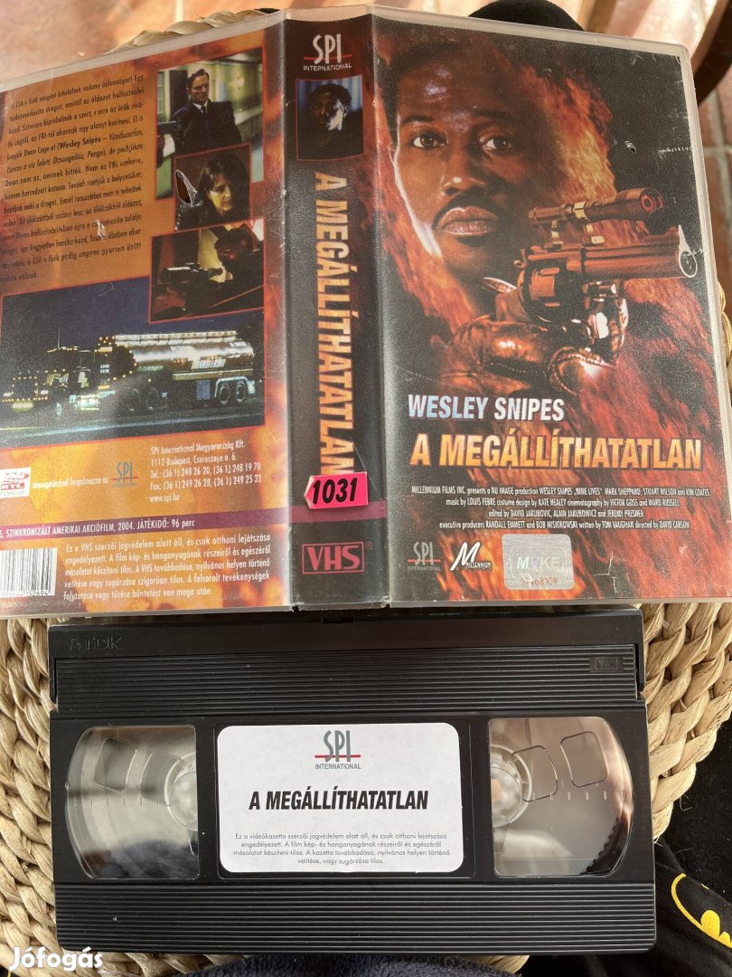 A megállíthatatlan vhs