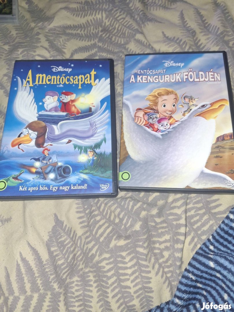 A mentőcsapat DVD Disney rajzfilm Mentőcsapat a kenguruk földjén