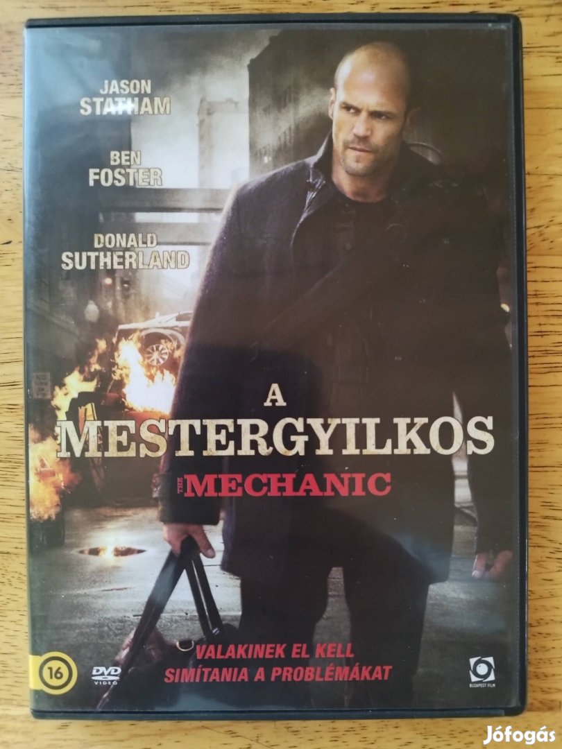 A mestergyilkos dvd Jason Statham 