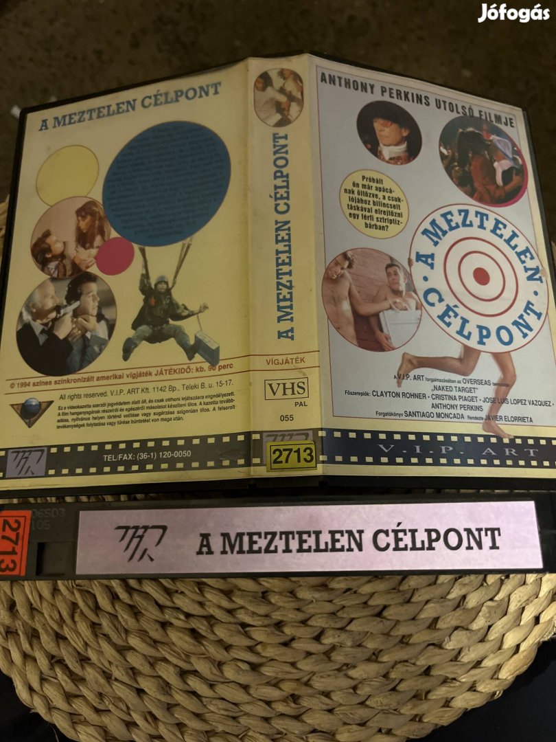 A meztelen célpont vhs