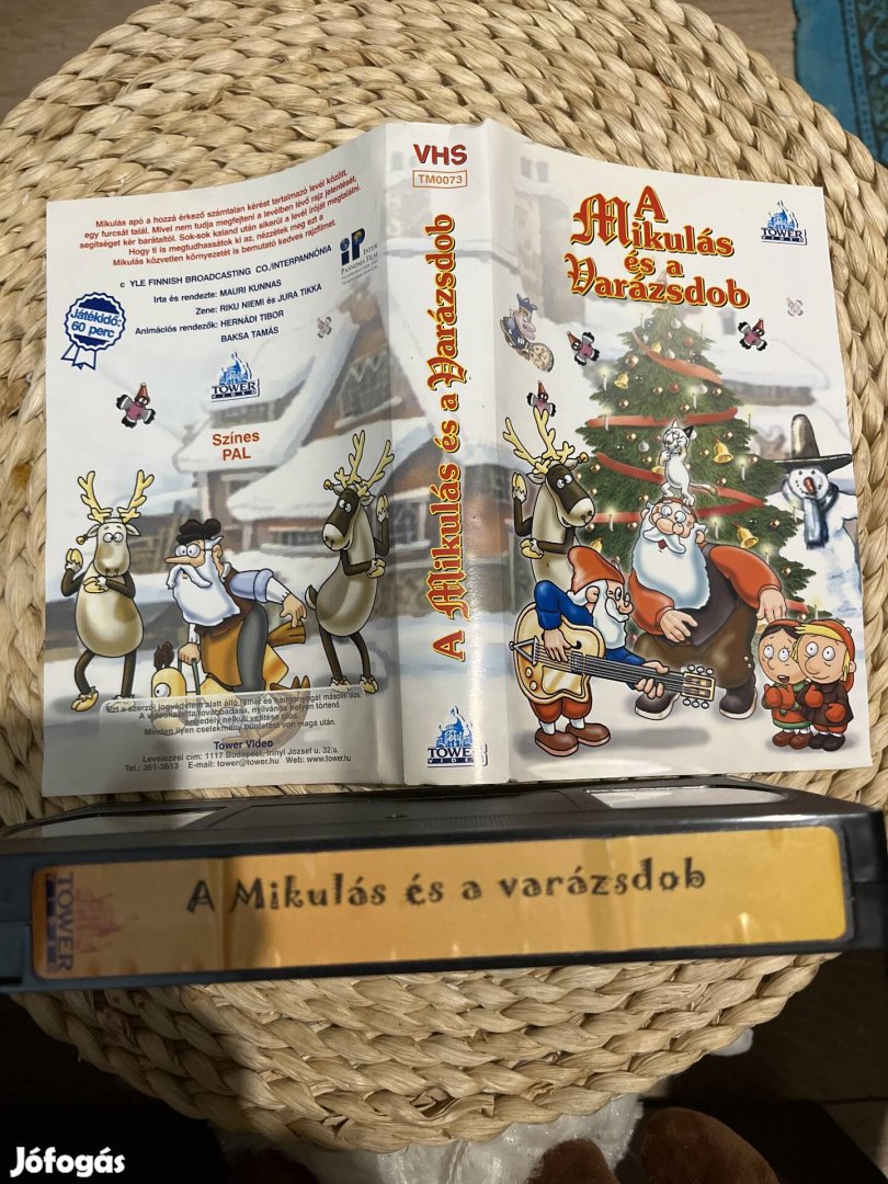 A mikulás és a varázsdob vhs r