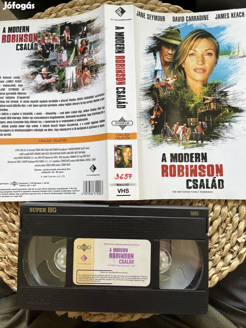 A modern Robinson család vhs