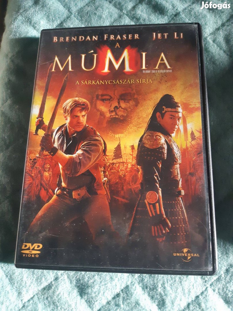 A múmia DVD Film A sárkánycsászár sírja