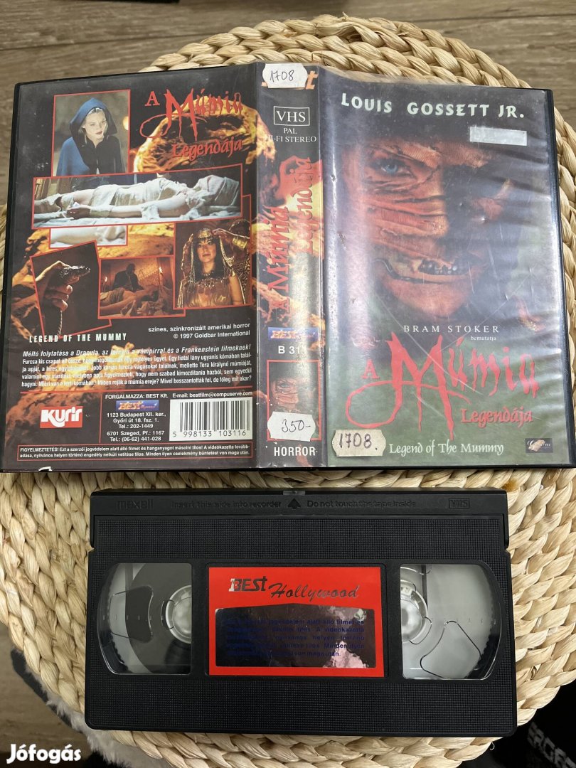 A múmia legendája vhs