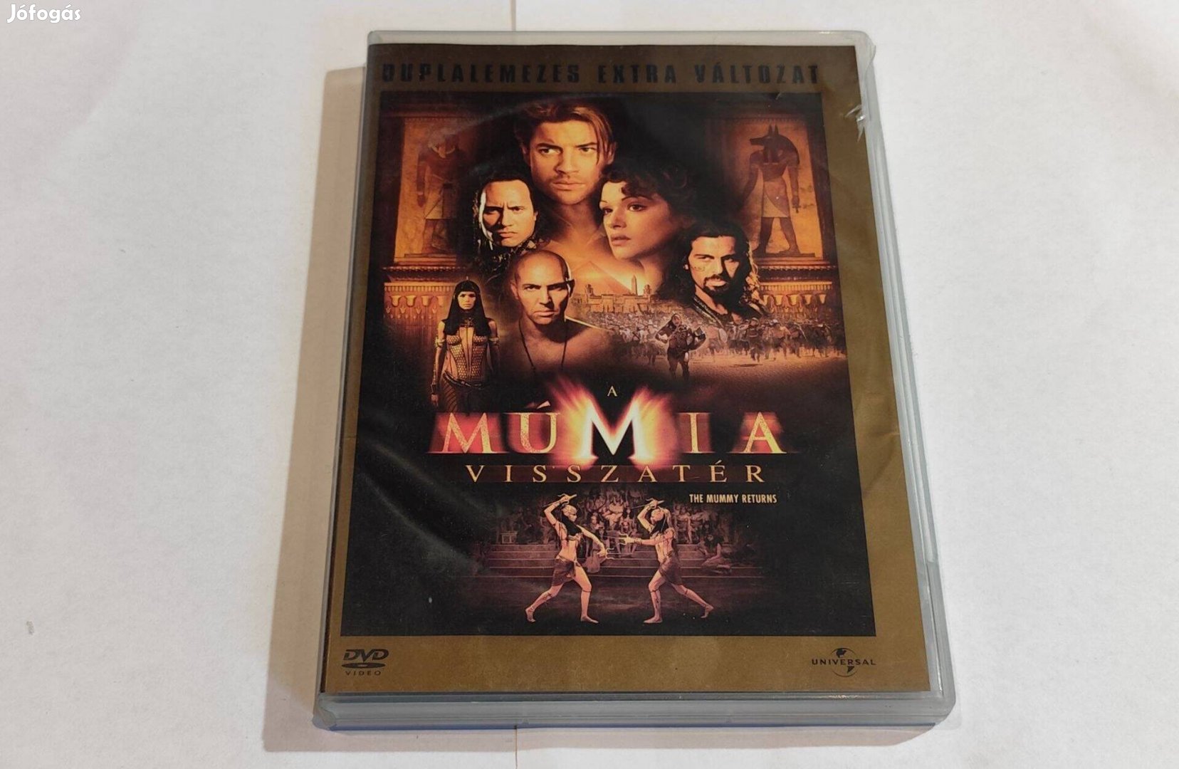 A múmia visszatér 2001 2Xdvd duplalemezes extra változat