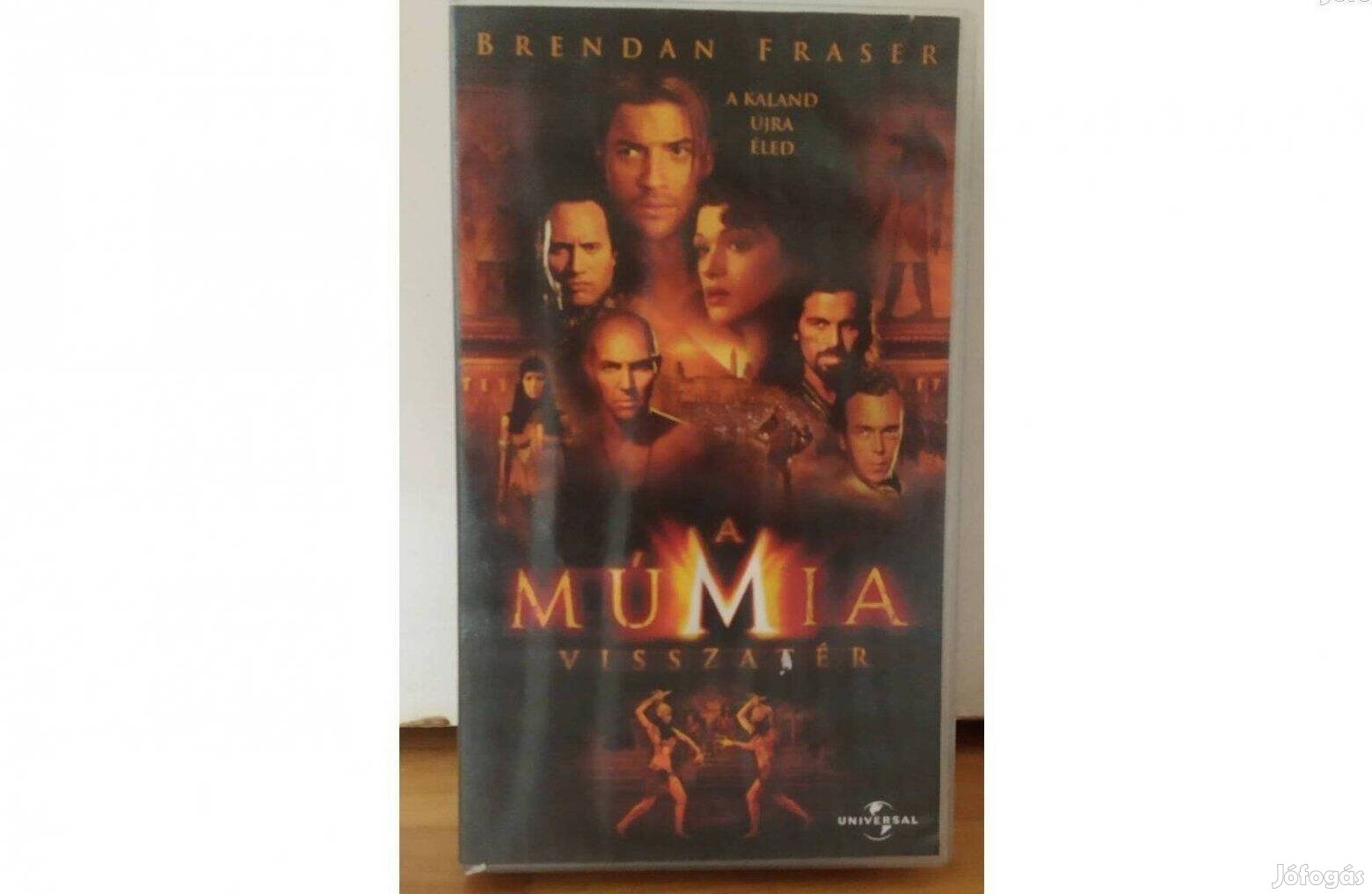 A múmia visszatér. VHS videó kazetta