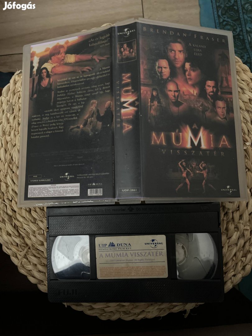 A múmia visszatér vhs m