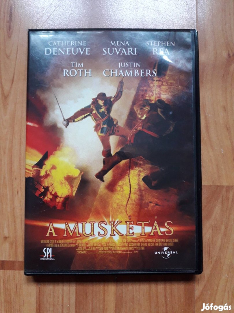 A muskétás DVD