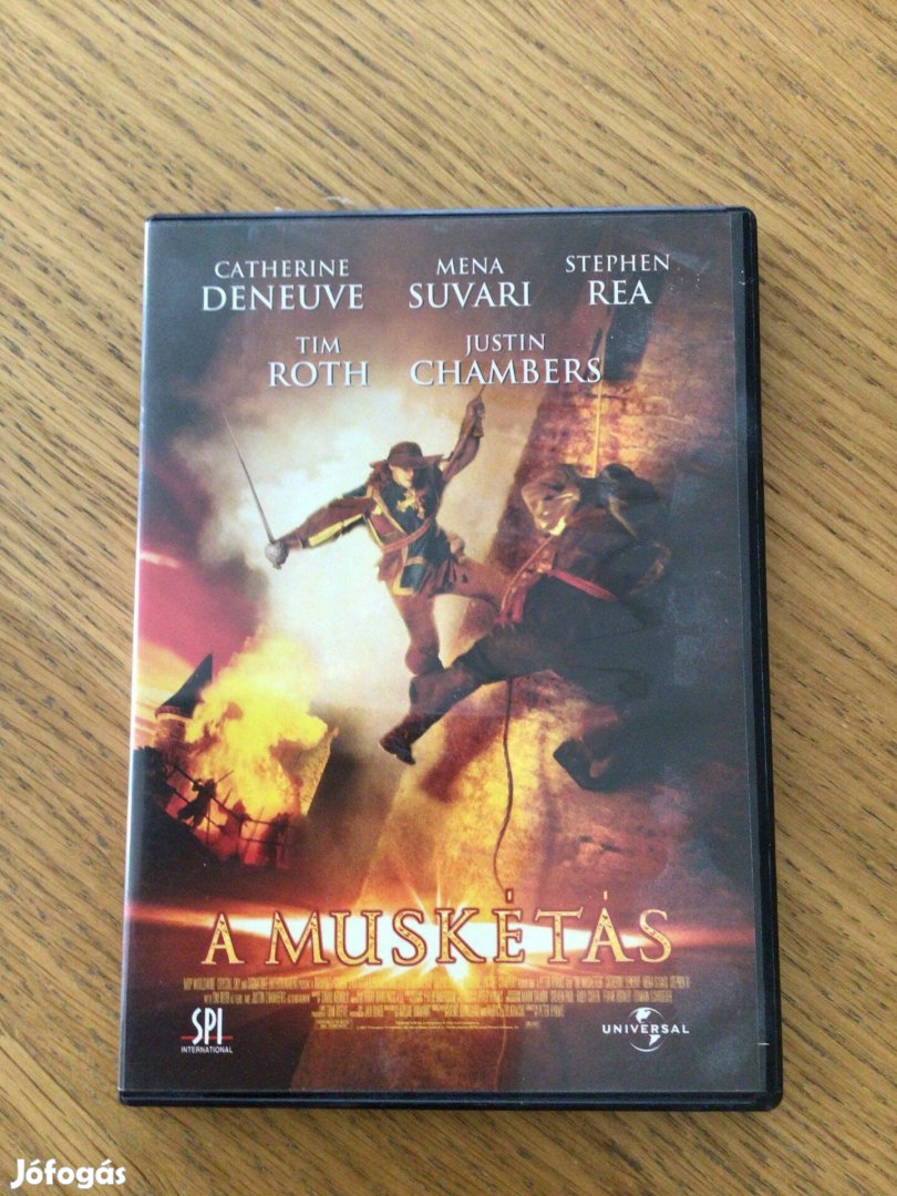 A muskétás DVD - /Tim Roth/