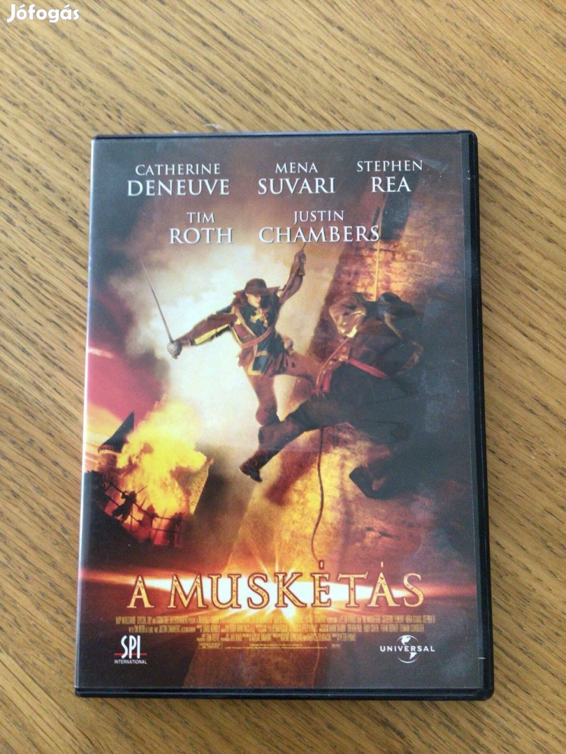 A muskétás DVD - /Tim Roth/