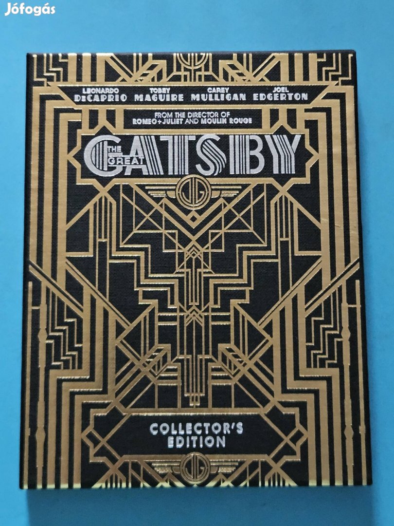 A nagy Gatsby 3d és 2d (és cd) Blu-ray