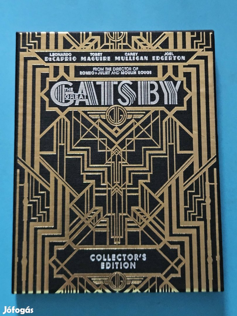 A nagy Gatsby 3d és 2d (és cd) Blu-ray