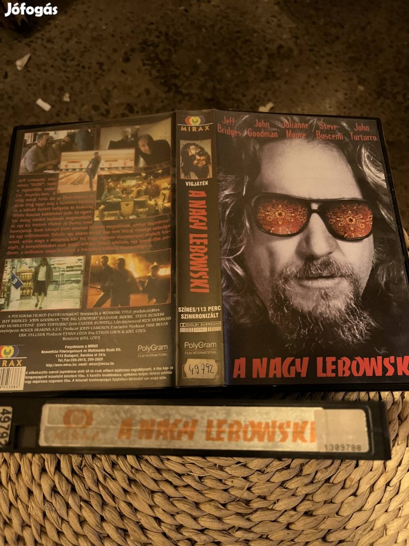 A nagy Lebowski vhs