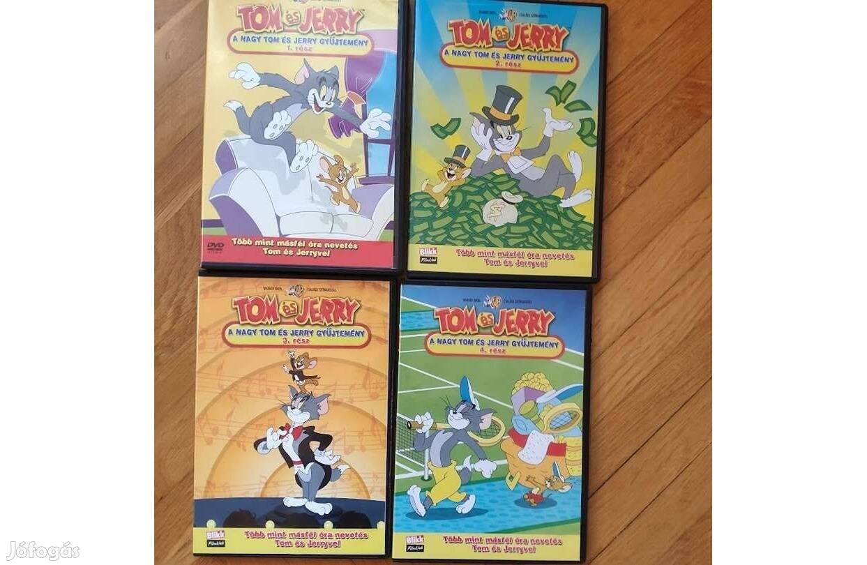 A nagy Tom és Jerry gyűjtemény 1-4 rész