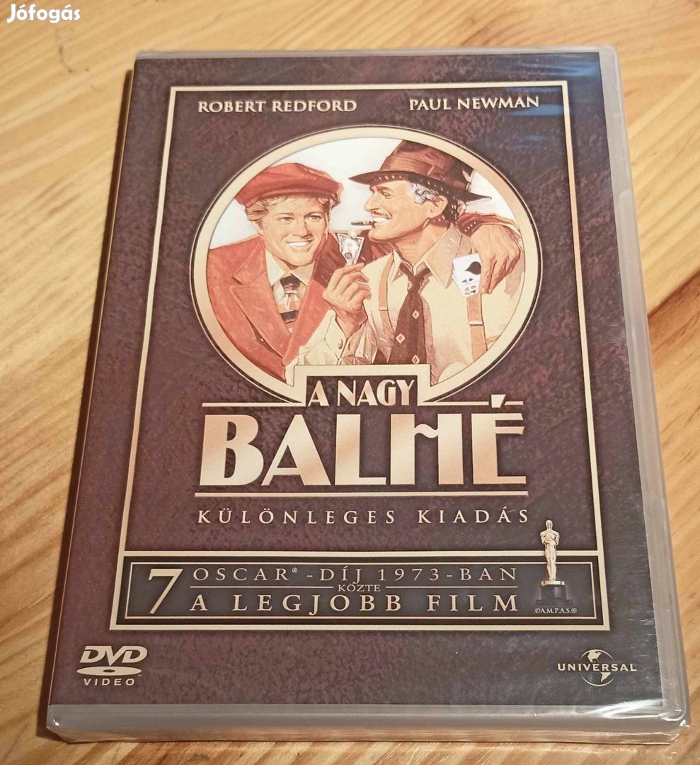 A nagy balhé dvd bontatlan Robert Redford Paul Newman 