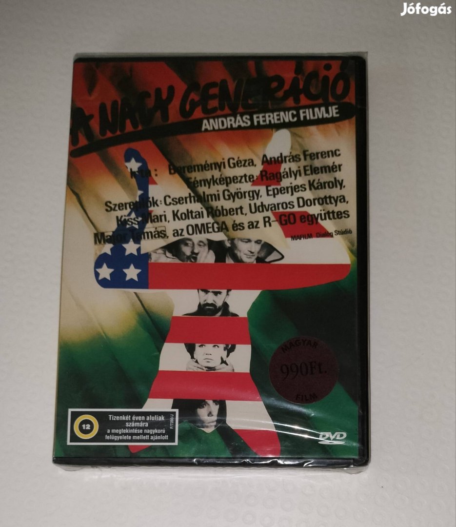 A nagy generáció dvd bontatlan András Ferenc filmje