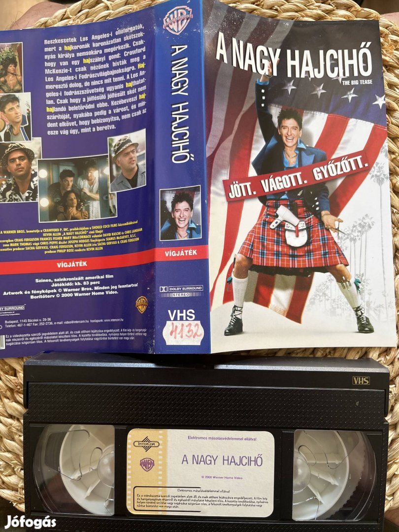 A nagy hajcihő vhs. 