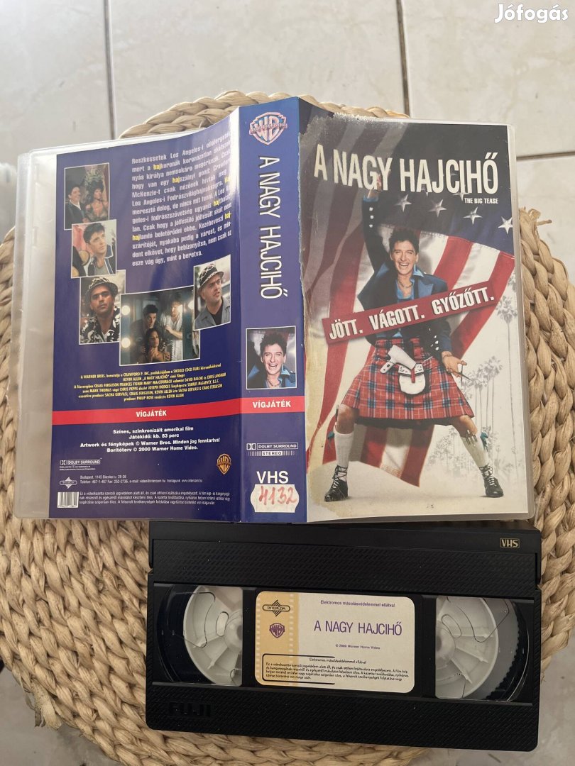 A nagy hajcihő vhs.  