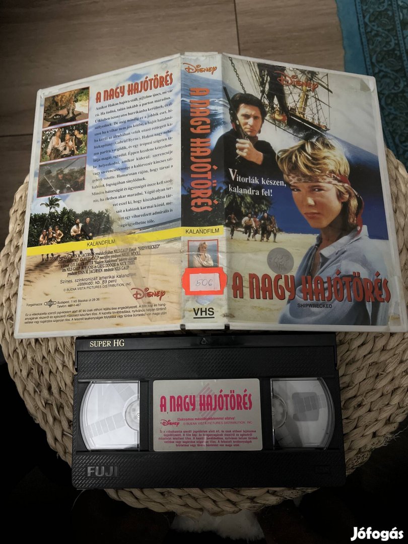 A nagy hajótörés vhs film